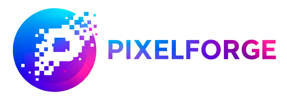 Pixel Forge Logo